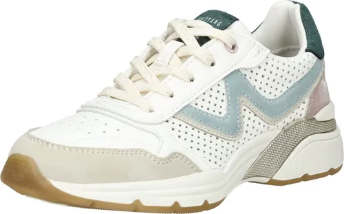 Mustang Sneaker aus Kunstleder - Bequemer Sneaker von Mustang aus Kunstleder/Textilmix mit gepolsterter, herausnehmbarer Decksohle. Modernes Design, ideal für jeden Look!