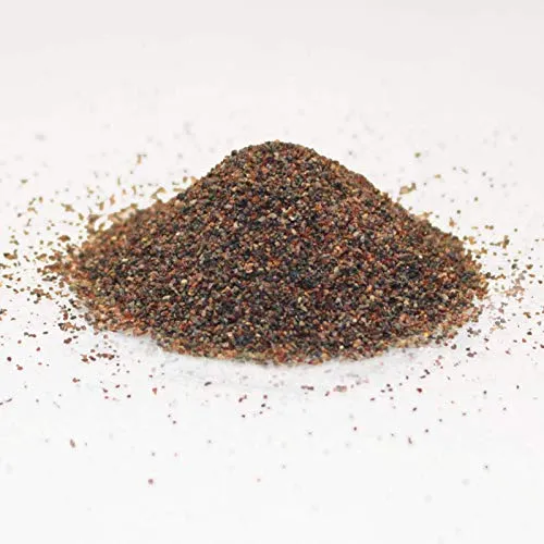 Datona - Sandstrahlmittel Grob Korn Granatsand Speedblast 25 kg - Für Sandstrahlgerät & Sandstrahlpistole, Quarzsand Alternative zum Entfernen von Rost, Farbe, Beton, Fassade