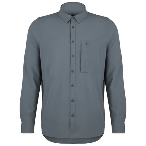 Stoic - AntiMosquito ByskeSt. Shirt L/S - Hemd Gr S grau