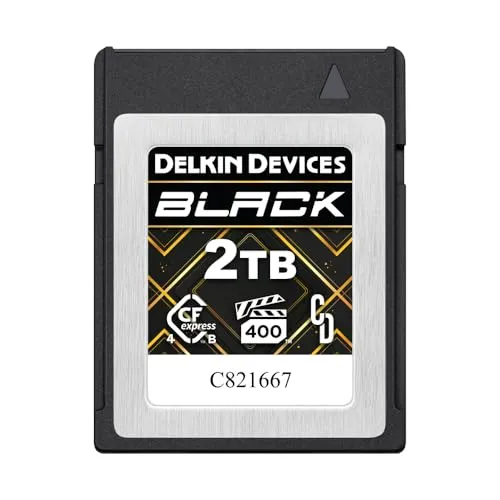 Delkin BLACK CFexpress Type B 4.0 VPG400 Card 2 TB