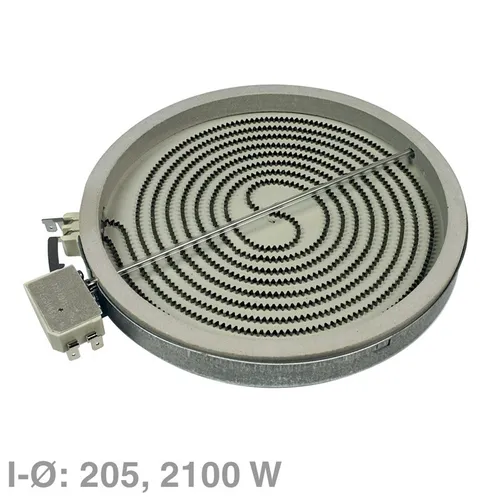 Strahlheizkörper 23cmØ 2200W 230V OT Whirlpool C00327341 481231018892