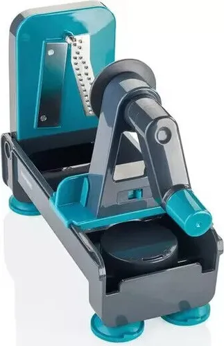 Leifheit TischSpiralschneider (03222) - praktischer Gemüsehobel für kreative Spiralschneider-Kreationen, ideal für gesunde Mahlzeiten