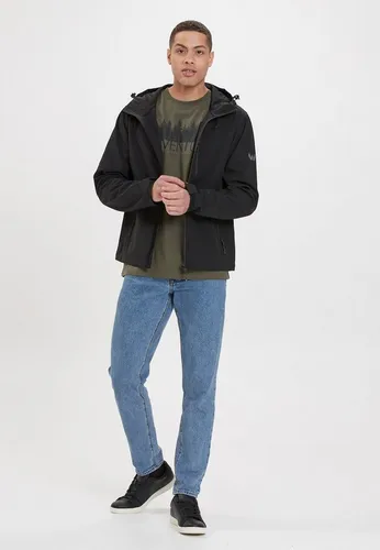 Whistler Herren Rodney Softshell Jacke - Größe M, schwarz - Funktionsjacke, winddicht und wasserabweisend, ideal für Wandern, Reisen und den täglichen Gebrauch.