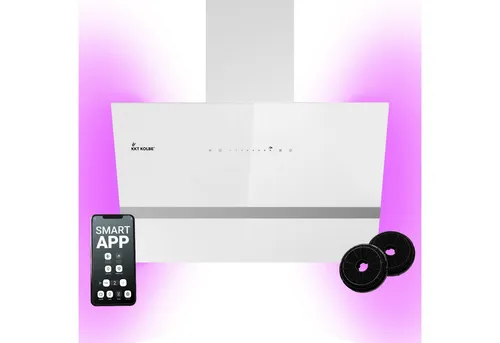 KKT KOLBE Wandhaube EASY6005WM mit RGBW Ambientebeleuchtung in weiß von KKT Kolbe