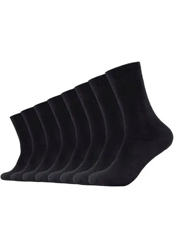 s.Oliver Socken Essentials (8-Paar) mit weichem Bund - Sportsocken für Männer und Frauen, mit weichem Bund und mittelhohem Schaft für optimalen Halt und Komfort. Pflegeleicht und langlebig dank hochwertigem Materialmix.