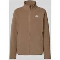 The North Face Mens Glacier Fleece Jacket mocha brown L in braun von The North Face