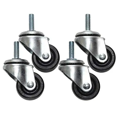 ECHOGEAR Rack-Caster-Kit – Fügen Sie Ihrem Server-Rack in wenigen Minuten Räder hinzu – kompatibel mit ECHOGEAR 15U und 20U Racks