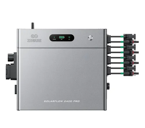 Zendure SolarFlow 2400 Pro - Modularer Stromspeicher 2400 Wh - Der Zendure SolarFlow 2400 Pro ist eine innovative Lösung für modulare Stromspeicherung. Ideal für flexible Energieversorgung, bietet er eine einfache Installation und hohe Kapazitätserweiterung durch zusätzliche Batterien.