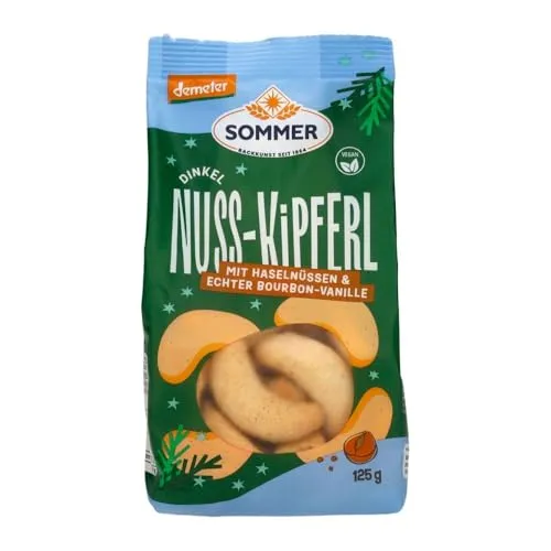 Sommer Dinkel Nusskipferl, 125g (1)