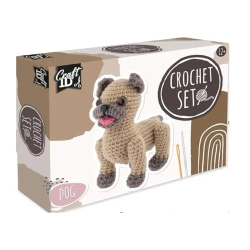 Craft ID Häkel Set Bulldogge