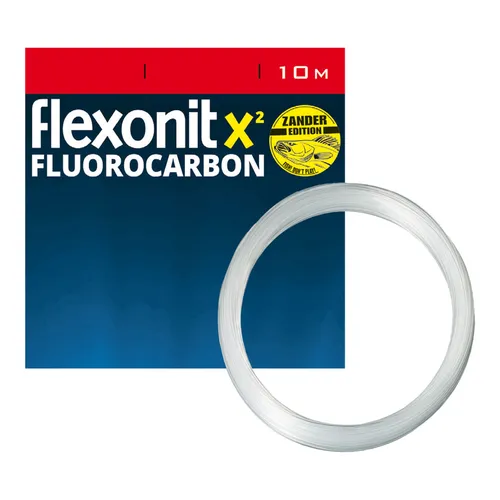  flexonit X² Fluorocarbon Zander 0,40mm 10m 9,8kg Vorfachmaterial 1,00€/1m