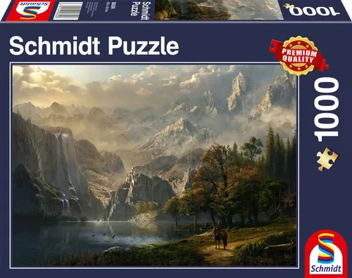 Wasserfall-Idylle|1000 Teile|58399|Schmidt Premium Puzzle|NEU