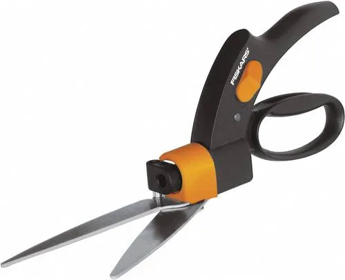 Fiskars Rasenkantenschere GS42 - Handliche 32 cm mit Servo-System, ergonomisches Design für perfekten Schnitt und hohe Langlebigkeit