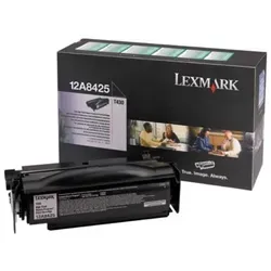 Lexmark 12A8425 Toner schwarz für T430 Serie - Hochleistungs-Toner für T430, T430D, T430DN mit einer Kapazität von 12.000 Seiten – für gestochen scharfe Ausdrucke und optimale Druckqualität.