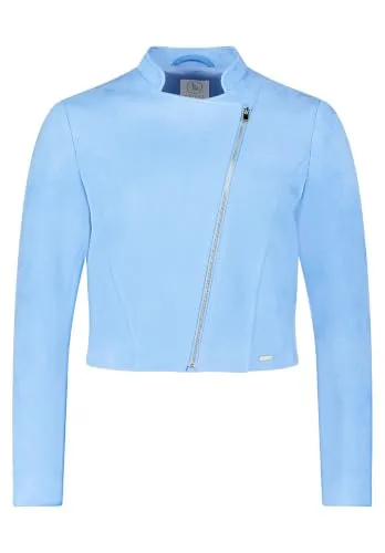Jackenblazer BETTY & CO Damen mit Stehkragen in Hellblau