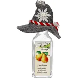 Nannerl Alpenschnaps STEINBEISSER Williams 35% Vol. 0,02l mit Filzhut