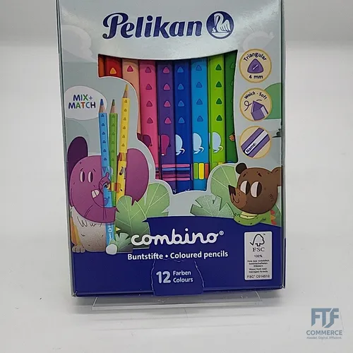 Pelikan Combino Buntstifte farbsortiert, 12 St.