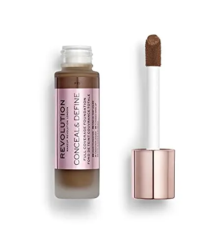 Makeup Revolution, Conceal & Define Grundierung, F15, 23ml
