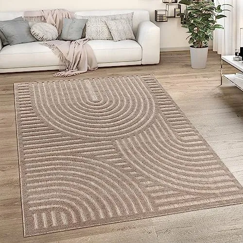 Paco Home Outdoor Teppich - Wetterfest & Langlebig im Modernen Boho-Design - Teppiche für Balkon, Garten, Wohnzimmer und Küche, UV-beständig und robust – perfekter Stil für Ihre Wohlfühl-Oase.