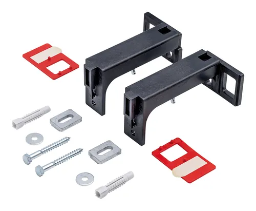 Duravit DuraSystem Montagezubehör WD6016000000 - Montagezubehör für Trockenbaumontage, tiefenverstellbar von 13 bis 20,4 cm für eine flexible Installation.