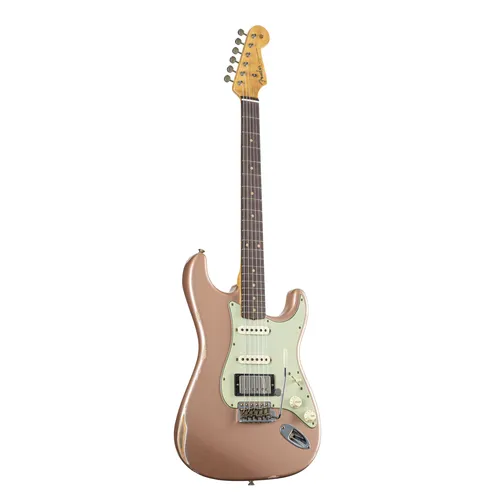 Fender LTD '59 Stratocaster HSS Relic RW Shell Pink Metallic #CZ585769 E Gitarre