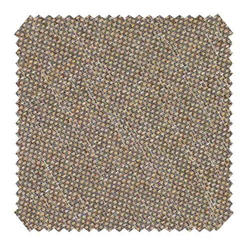 novely® LARISO - Gewebter Polsterstoff - Melierter Möbelstoff - Flachgewebe - Meterware 1lfm | Farbe: 87 Dunkelbeige