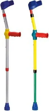 Unterarmgehstütze KIDDY LINE,Ergogriff bunt/eloxal,