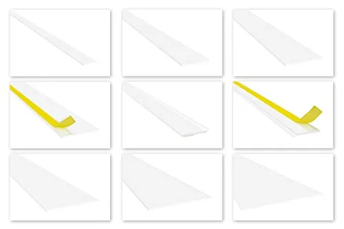 HEXIM Fenster/PVC Flachleisten 3mm Stärke von HEXIM