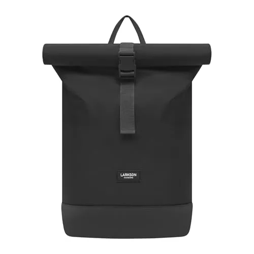 LARKSON Cityrucksack Janne Small - Flexibel & Wasserabweisend - Stylischer Cityrucksack für Damen mit Rolltop-Design, gepolstertem Laptopfach und seitlichem Schnellzugriff. Ideal für Büro, Uni oder Stadtbummel - schützt deine Essentials und bietet hohen Tragekomfort.