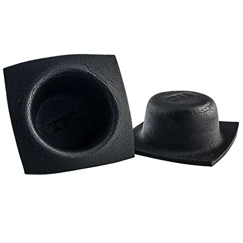 Metra VXT42 - Kfz Lautsprecher-Schutzgehäuse aus Schaumstoff (rund/flach/Ø 10cm / Paar) für bessere Akustik und Schutz vor Wasser, Rost, Staub für Einsatz z.B. in Auto, Boot, Spa, Terrasse, UVM.