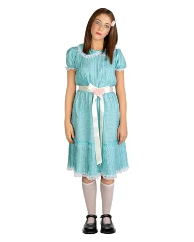Funidelia Offizielles The Shining-Kostüm für Damen, Inklusive Kleid, Socken, Haarschmuck, Größe S - Verkleidung für Erwachsene für Partys, Karneval und Halloween