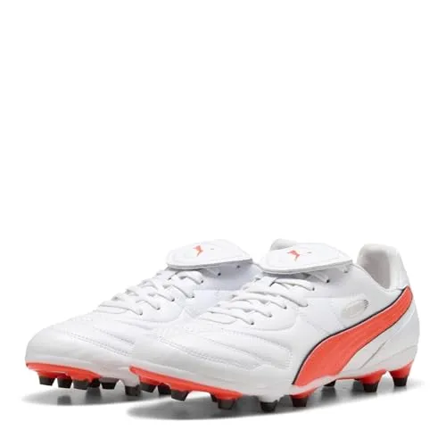 PUMA KING LIGA FG/AG Fußballschuh - Hochwertiger Fußballschuh für Rasenplätze in Größe 44,5 EU, bietet optimalen Halt und Komfort für dein Spiel. Ideal für Fußballspieler, die Leistung und Stil suchen.
