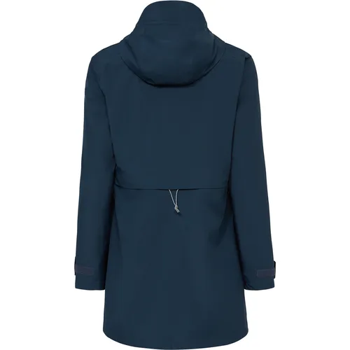 Vaude Women's Skomer Parka II - Wetterfester Mantel Gr 36 blau - Femininer Parka aus robustem Funktionsgewebe, wind- und wasserdicht. Mit 2-Wege Front-RV und Kapuze ideal für den Alltag. Material: 100% Polyester, DWR-imprägniert. Entdecken Sie weitere Vaude Angebote bei Bergfreunde.de!