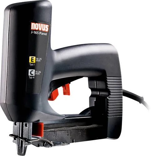 Novus Elektrotacker J-165 panel in schwarz von Novus Tools