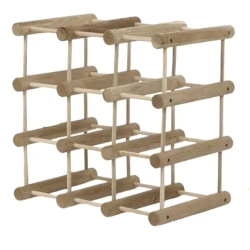 MODO24 Weinregal Modular Eiche für 12 Flaschen