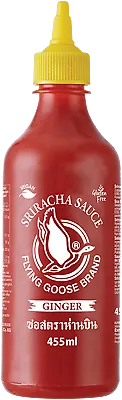  Flying Goose Sriracha scharfe Chilisauce mit Ingwer, 455ml 10,11 EUR/l