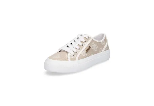 Guess Damen Sneaker Jelexa7 in Beige, Größe 41 von GUESS