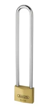 AV-Vorhangschloss 85/50HB200 - Massiv Messing - Vorhängeschlösser, robustes Design aus massivem Messing mit doppelt verriegeltem Präzisions-Stiftzylinder für hohen Manipulationsschutz.