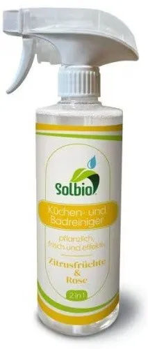 SOLBIO Küchen&Badreiniger 500ml,EN,DE,NL,FR, Teile-Nr. 0162
