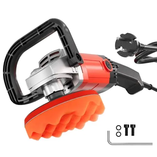 Wiltec Auto Poliermaschine 1200W, 6-Stufen Poliergerät