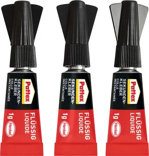 Pattex Sekundenkleber 3x 1,0 g