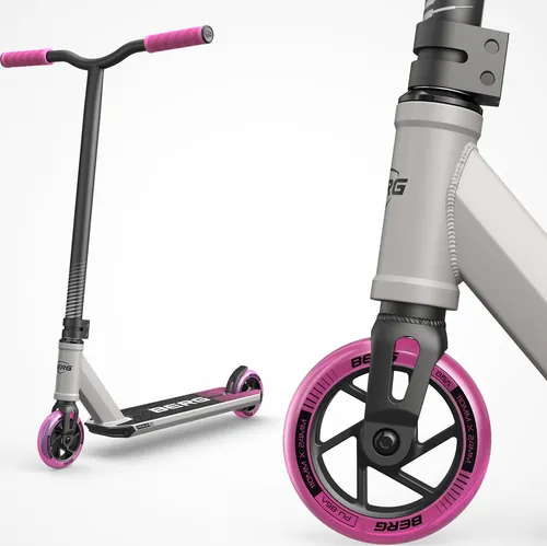 BERG Proxus X1 Grey/Pink – Stuntroller für Kinder in pink von BERG