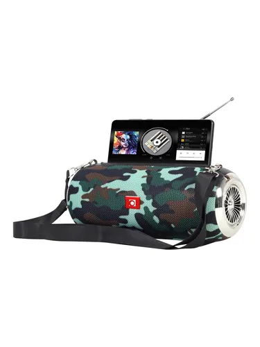 Gembird Tragbare Bluetooth-Lautsprecher mit Antenne Camo