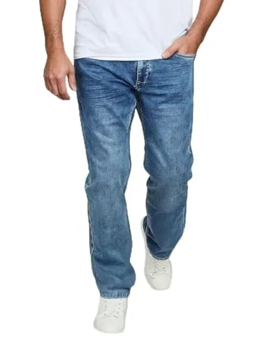 DENIMFY Sweat Jeans Herren Stretch Straight Fit DFAlvin - Moderne Jeansoptik Sweathose für Herren, mit Stretch für optimalen Komfort und Alltagstauglichkeit. Ideal für jede Jahreszeit, in verschiedenen Größen und Farben erhältlich.