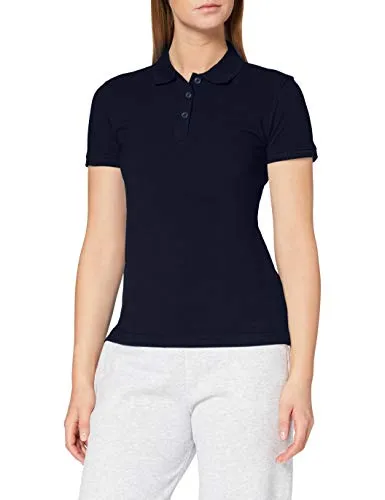 CliQue Damen Regular Fit Poloshirt,Blau (dunkles Marineblau), 42 EU (Herstellergröße:X-Large)