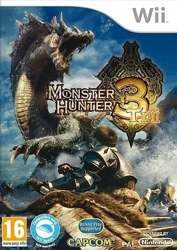 Wii Spiel Monster Hunter Tri 3 Neu - Action-/Abenteuer-Spiel für Nintendo Wii, neu und ideal für spannende Jagdabenteuer in fantastischen Welten.