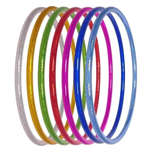 Hoopomania Hula-Hoop-Reifen für Kinder, Ø 80cm in Türkis mit Hologramm - Hula-Hoop-Reifen für Kinder: Fördert Bewegung und Gesundheit mit magischem Hologramm, ideal für aktive Spielzeiten und gemeinsames Training.
