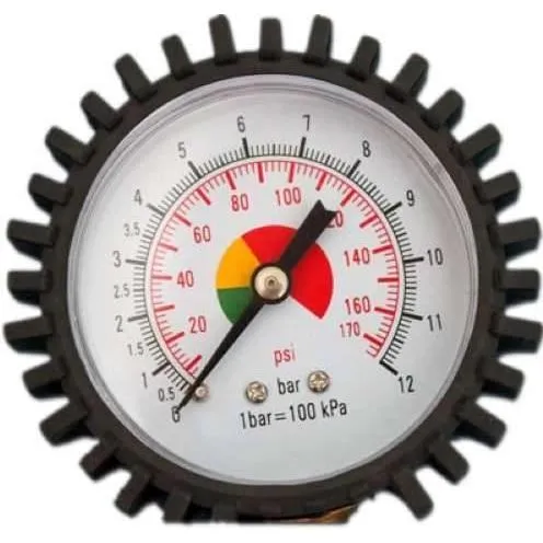 Reifenfüller Druckluftpistole Luftpistole Luftdruckprüfer Aufpumpen von Reifen Pistole mit Manometer