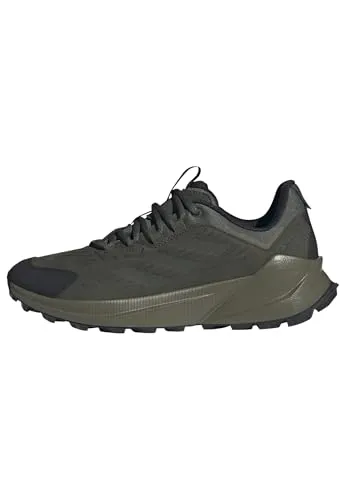 adidas Herren Terrex Trailmaker 2 Leather Hiking Shoes - Wanderschuhe mit regulärer Passform und strapazierfähigem Leder-Obermaterial. Ideal für Outdoor-Abenteuer dank der rutschfesten Continental Gummi-Außensohle und umweltfreundlichen Materialien.