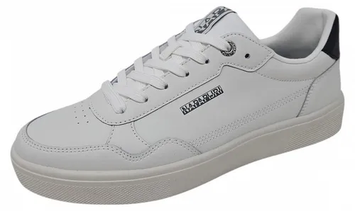 Napapijri Bark Sneaker Weiß - Stylische Herren Sneaker von Napapijri in modernem Weiß und Schwarz, ideal für den Alltag und angenehm zu tragen.